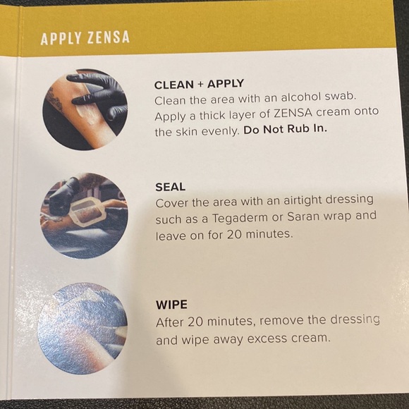 Brand new sealed Zensa Numbing Cream - 30G - Picture 5 of 5